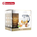 Dual Use glass Tea Coffee Maker with Filter